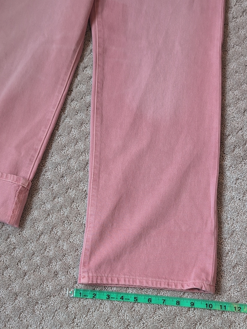 Pilcro Celeste Mid Rise Relaxed Jeans Pink - Picture 11 of 14